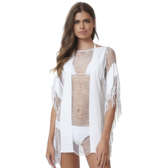 NEW PilyQ Monique Cover Up Water Lily Medium/Large - Picture 13 of 17